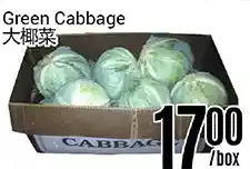 Nations Fresh Foods Green cabbage offer
