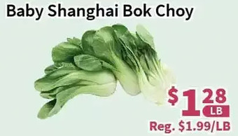 Blue Sky Supermarket Baby shanghai bok choy offer