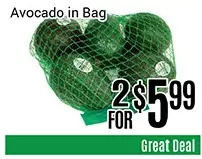 Nations Fresh Foods Avocado in bag offer