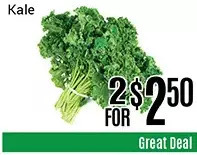 Nations Fresh Foods Kale offer