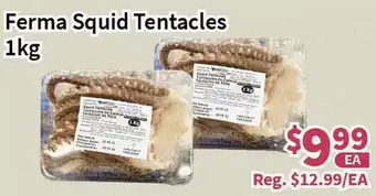 Blue Sky Supermarket Ferma squid tentacles offer