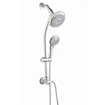 Lowe's Pfister 4.44-in 2.5-gpm (9.5 lpm) polished chrome 3-spray hand shower offer