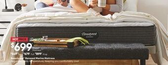 Sleep Country Beautyrest renewal marina mattress offer