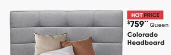 Sleep Country Colorado headboard offer