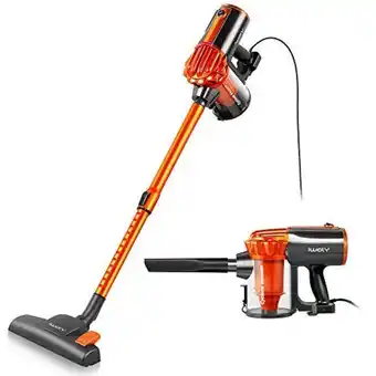 Amazon Iwoly v600 vacuum cleaner corded bagless stick and handheld vacuum with 7m long power cord offer