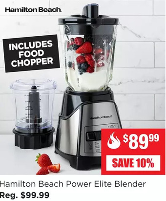 Kitchen Stuff Plus Hamilton beach power elite blender offer