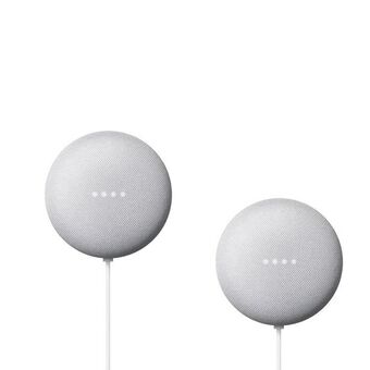 Best Buy Google nest mini (2nd gen) smart speaker - chalk - 2 pack offer