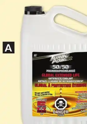 Princess Auto Global 50/50 premixed antifreeze/coolant offer