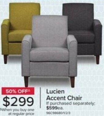 Leon's Lucien Accent Chair offer