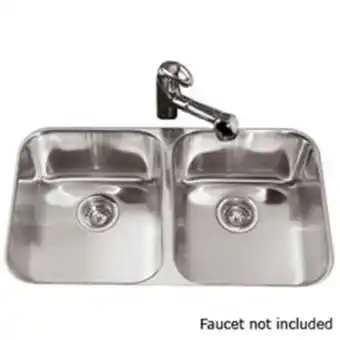 Lowe's Kindred 20-gauge double-basin undermount stainless steel kitchen sink offer