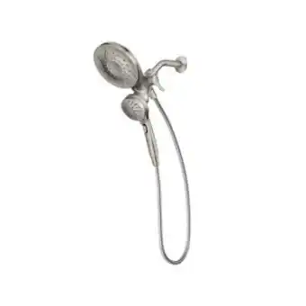 Lowe's Moen engage magnetix combo shower head spot resist brushed nickel offer