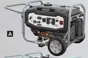 Princess Auto Pro.point gasoline generators with electric start 5,950 w offer