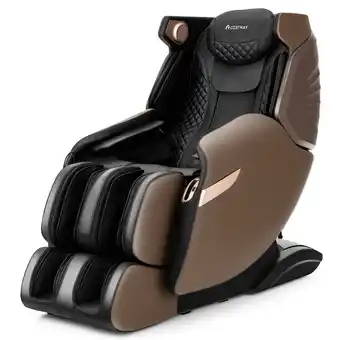 Best Buy Costway 3d sl-track electric full body zero gravity shiatsu massage chair w/ heat roller offer