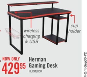The Brick Herman gaming desk offer