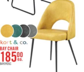 The Brick Bay dining chair - yellow offer