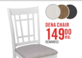 The Brick Dena dining chair - white offer