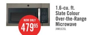 The Brick Ge 1.6 cu. ft. over-the-range microwave – jvm1635sljc offer