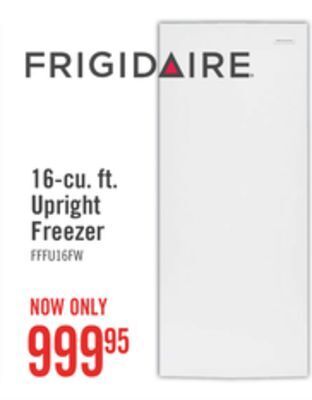 The Brick Frigidaire 16 cu. ft. upright freezer - fffu16f2vw offer