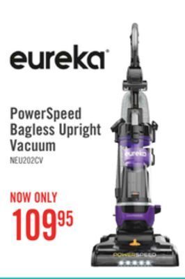 The Brick Eureka powerspeed bagless upright vacuum - neu202c offer