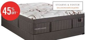 The Brick Stearns & foster founders collection cardiff city eurotop queen mattress offer