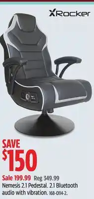 Canadian Tire X rocker nemesis 2.1 pedestal offer