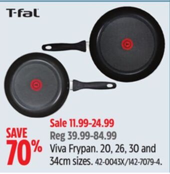 Canadian Tire T-fal viva frypan offer