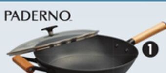 Canadian Tire Paderno 32cm cast-iron wok offer