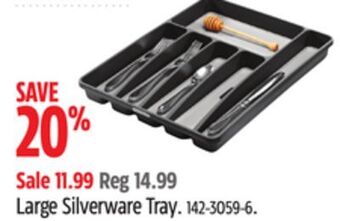 Canadian Tire Madesmart large silverware tray offer