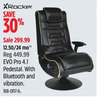 Canadian Tire X rocker evo pro 4.1 pedestal offer