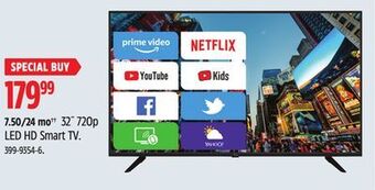 Canadian Tire Rca 32˝ 720p led hd smart tv offer
