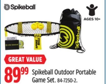 Canadian Tire Spikeball outdoor portable game set offer