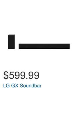 Costco Lg gx soundbar offer