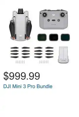 Costco Dji mini 3 pro bundle offer
