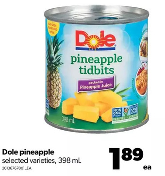 Real Canadian Superstore Dole pineapple offer