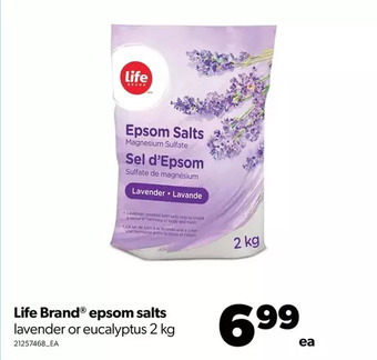 Real Canadian Superstore Life brand epsom salts offer