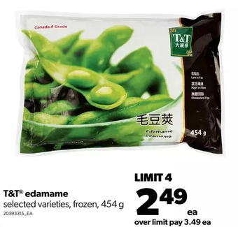 Real Canadian Superstore T&t edamame offer