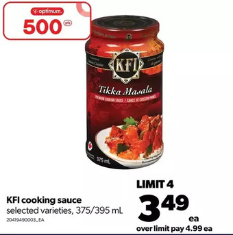 Real Canadian Superstore Kfi cooking sauce offer