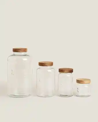 Screw top glass jar
