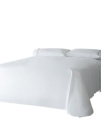ZARA HOME (300 thread count) cotton percale duvet cover offer