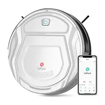 Amazon Lefant robot vacuums, auto robotic vacuum cleaner, 2000pa strong suction, self-charging, slim, quiet, wifi/app/alexa/control, offer