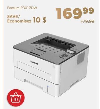 Pantum p3017dw single-function monochrome laser printer