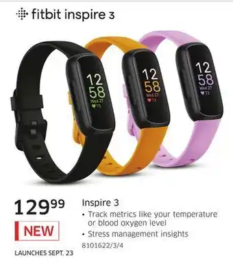 The Source Fitbit inspire 3 offer