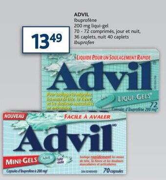Brunet Advil Ibuprofen 200mg offer