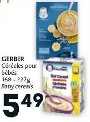 Brunet Gerber Baby Cereals offer