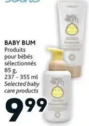 Brunet Baby Bum Baby Care Products offer