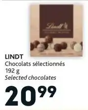 Brunet Lindt Selected Chocolates 192g offer