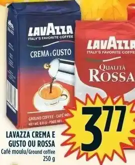 Marché Adonis Lavazza Crema E Gusto OU Rossa 250 g offer