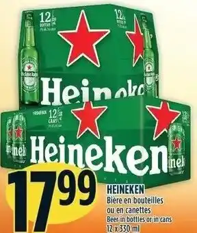 Marché Adonis Heineken 12 x 330 ml offer