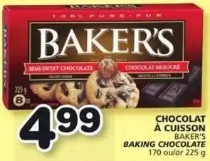 IGA Chocolate A Cuisson 225g offer