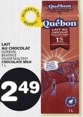 IGA Lait Au Chocolat 1L offer